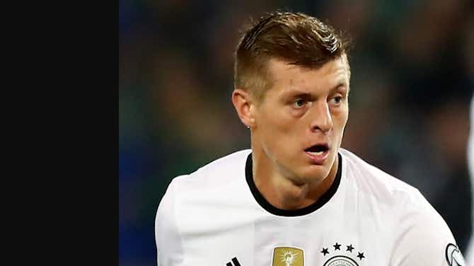 Vorschaubild für DFB-Hammer: Toni Kroos kündigt sein Nationalmannschafts-Comeback an 