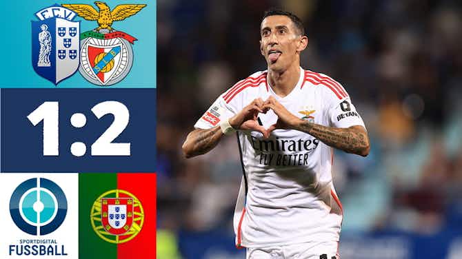Vorschaubild für Di Maria per Freistoß! Benfica zittert sich zum Auswärtssieg | FC Vizela - Befica Lissabon