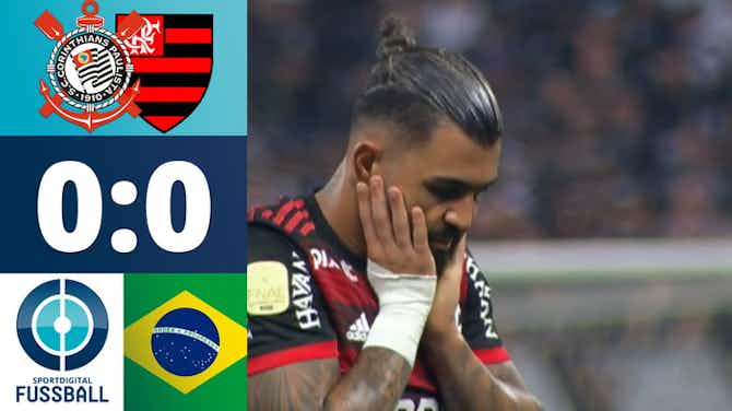 Vorschaubild für Intensives Hinspiel verspricht Spannung im Rückspiel | Corinthians - Flamengo