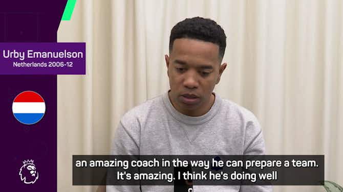Imagen de vista previa para Urby Emanuelson says former coach Ten Hag is doing well at Manchester United