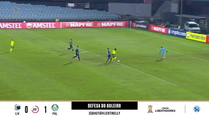 Imagem de visualização para Liverpool-URU - Palmeiras 0 - 1 | DEFESA DO GOLEIRO - Sebastián Lentinelly