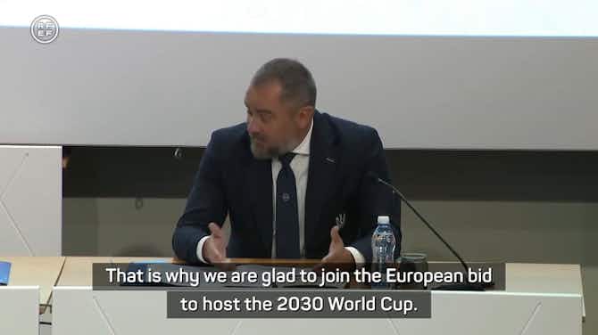 Preview image for Ukraine joins Spain and Portugal's bid to host 2030 FIFA World Cup