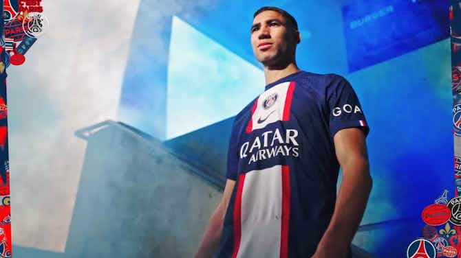 Vorschaubild für Paris Saint-Germain new home kit for 2022-23