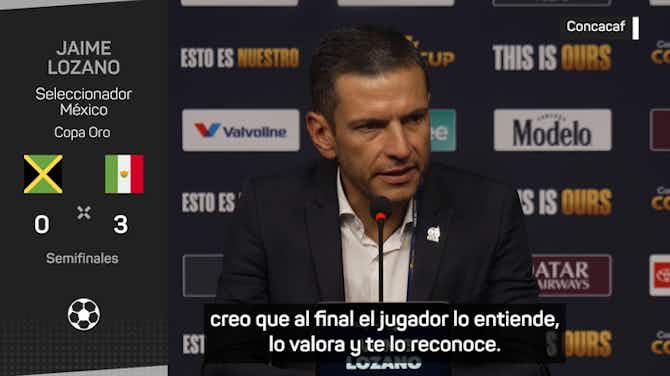 Imagen de vista previa para Jaime Lozano: "Estamos a un paso de regresar la Copa Oro a casa"