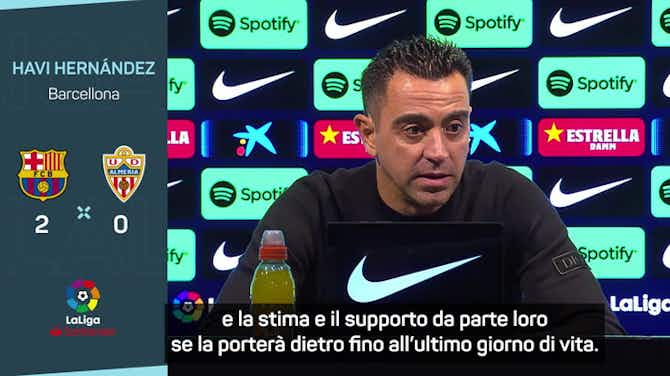 Anteprima immagine per Piqué saluta il calcio, Xavi: "Ecco cosa gli ho detto"