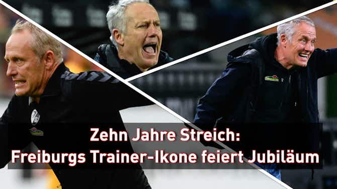 Vorschaubild für Zehn Jahre Streich: Freiburgs Trainer-Ikone feiert Jubiläum