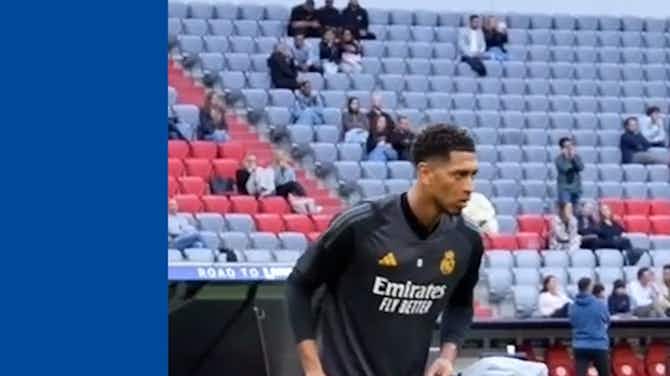 Vorschaubild für Real Madrid treina na Allianz Arena antes de duelo pela UEFA Champions League