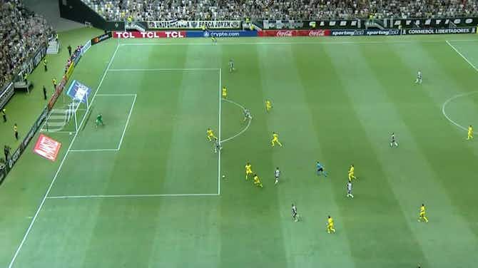 Imagem de visualização para Scarpa recebe livre na área e abre o placar para Atlético na CONMEBOL Libertadores