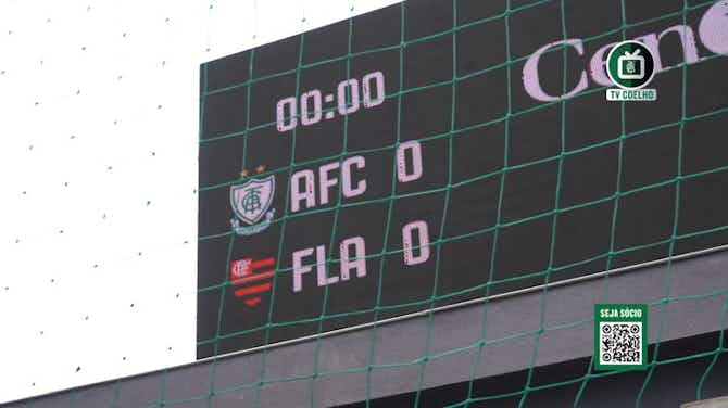 Vorschaubild für Behind the scenes of América-MG draw vs Flamengo