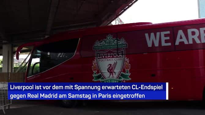 Vorschaubild für Liverpool-Stars mit Ankunft in Paris