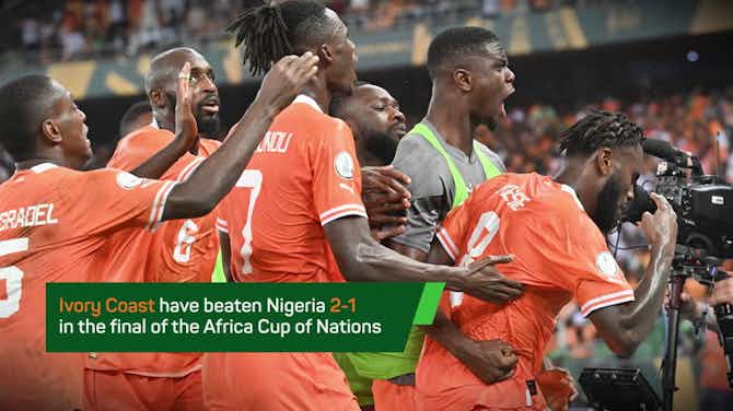 Preview image for Breaking News - Ivory Coast beat Nigeria to win AFCON