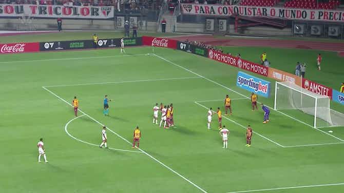 Imagem de visualização para Mais um golaço! Caio Paulista acerta chute no ângulo na goleada do São Paulo