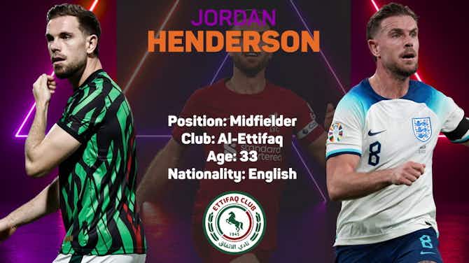 Preview image for Opta Profile - Jordan Henderson