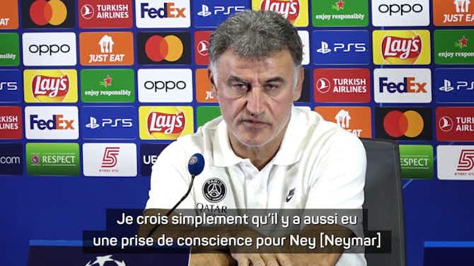 Image d'aperçu pour 2e j. - Galtier : "Neymar est un artiste"