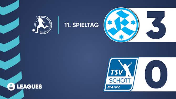 Vorschaubild für Regionalliga Südwest - Stuttgarter Kickers 3:0 Schott Mainz