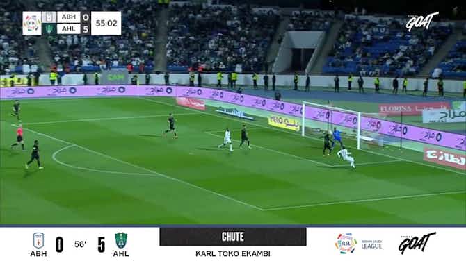 Vorschaubild für Abha - Al-Ahli 0 - 5 | CHUTE - Karl Toko Ekambi