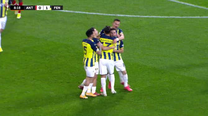 Vorschaubild für Fener schon früh wie im Rausch | Highlights: Royal Antwerp FC 0-3 Fenerbahçe