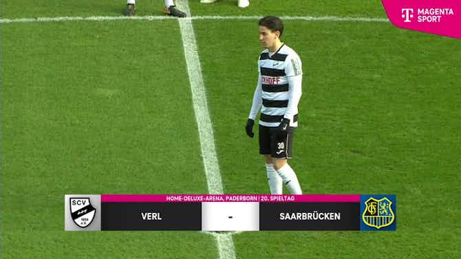 Vorschaubild für SC Verl - 1. FC Saarbrücken (Highlights)
