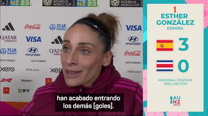 Imagen de vista previa para Esther González: "Meter tres goles en un Mundial no es fácil"