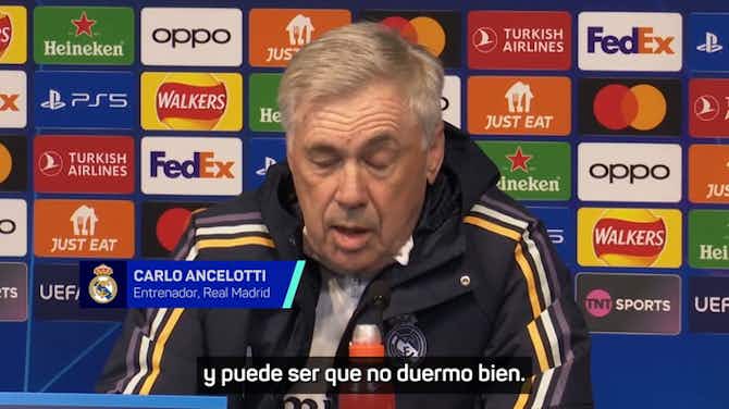 Image d'aperçu pour Ancelotti, antes de enfrentarse al City: "Nada me quita el sueño"