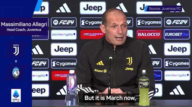 Preview image for Juve have lost the title race, but I'm not worried - Allegri