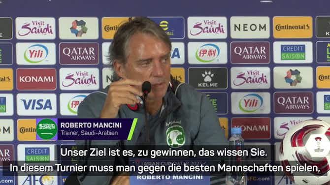Vorschaubild für Mancini: "Wir wollen dieses Turnier gewinnen"