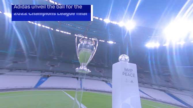 Preview image for Adidas show off Champions League final ball in Paris