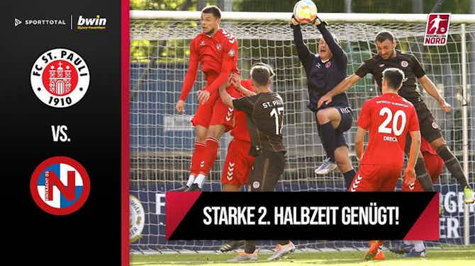 Vorschaubild für Norderstedt stark trotz Unterzahl! | FC St. Pauli II - FC Eintracht Norderstedt | Regionalliga Nord