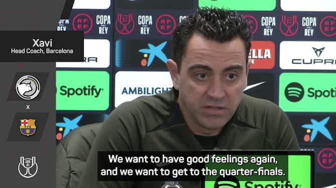 Preview image for 'It is the game of their life' - Xavi worried by Unionstas