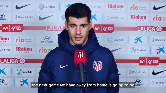 Preview image for Morata wants to build confidence before second leg against Inter