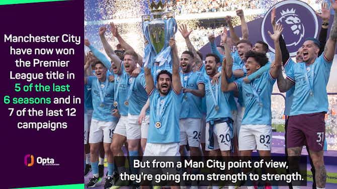 Preview image for Manchester City's dominance 'scary' for the Premier League