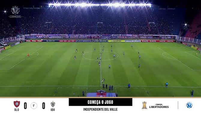 Anteprima immagine per San Lorenzo - Independiente del Valle 0 - 0 | COMEÇA O JOGO