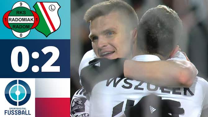 Vorschaubild für Dritter Sieg in Folge - Legia erfüllt Pflichtaufgabe! | Radomiak Radom - Legia Warschau