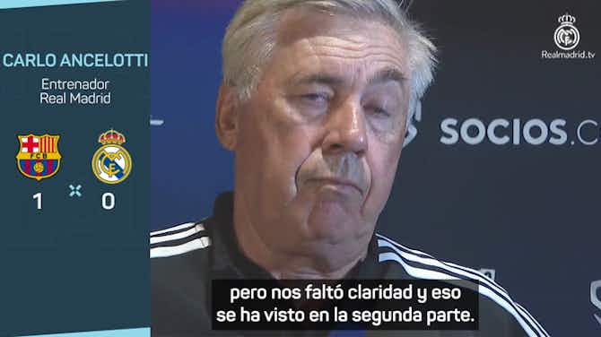 Imagen de vista previa para Ancelotti: "Benzema es el mejor del mundo y, cuando no está, nos falta algo"