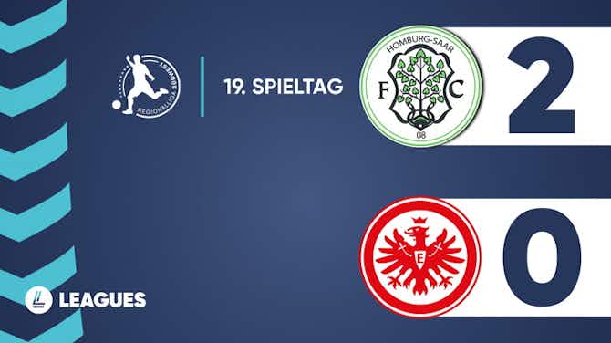 Vorschaubild für Regionalliga Südwest - FC 08 Homburg 2:0 Eintracht Frankfurt II