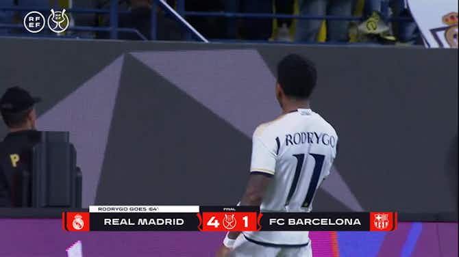 Imagem de visualização para Rodrygo deixou o dele para finalizar goleada do Real Madrid