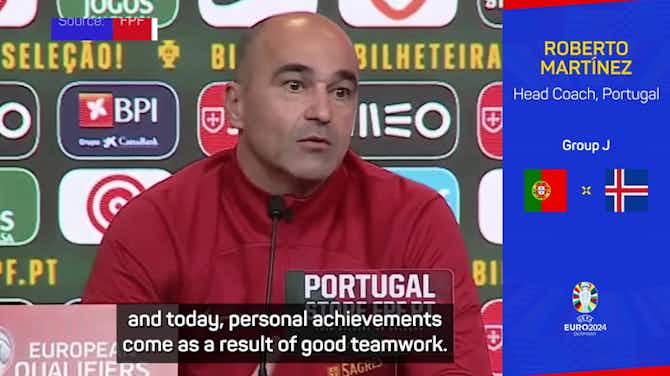 Preview image for Portugal boss warns Ronaldo not to focus on personal achievements