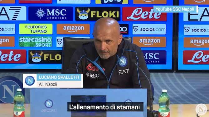 Anteprima immagine per Spalletti: "Voglio restare a Napoli, ho un contratto"