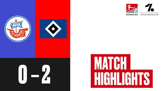 Imagem de visualização para Highlights_FC Hansa Rostock vs. Hamburger SV_Matchday 19_ACT