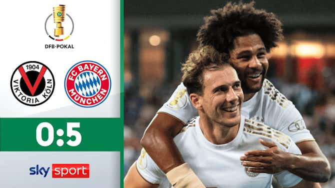Vorschaubild für DFB Pokal Highlights: Bayerns Talente überragen bei Fünf-Tore-Gala