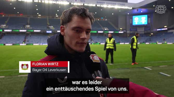 Vorschaubild für Florian Wirtz über sein Comeback gegen die Rangers