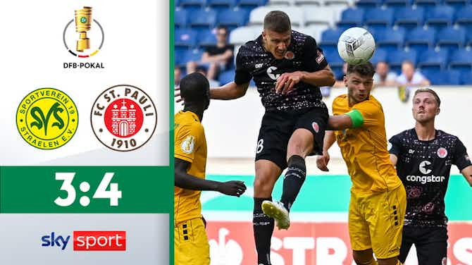 Vorschaubild für DFB Pokal: Straelen 3-4 FC St. Pauli