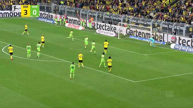 Preview image for Bellingham scored twice as Dortmund hammered Wolfsburg 6-0