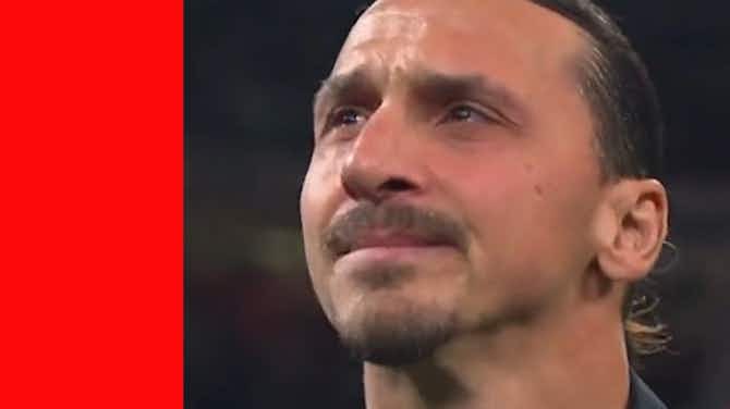 Preview image for Zlatan Ibrahimović's tearful farewell to AC Milan and football