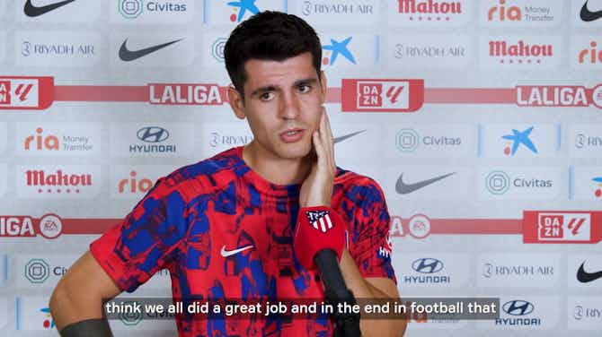 Preview image for Morata on Atlético’s derby win: 'We needed this'