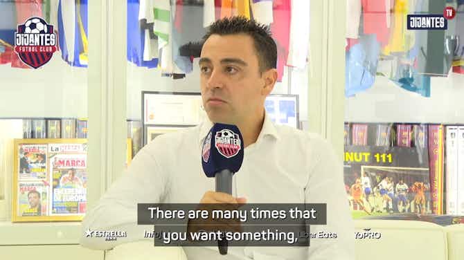 Preview image for We have to respect Messi's decision - Xavi
