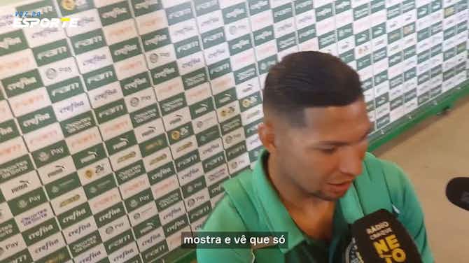 Vorschaubild für Rony fala sobre legado e altos e baixos no Palmeiras após voltar a marcar