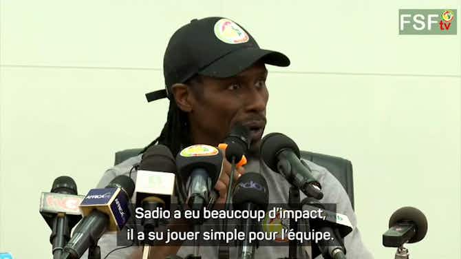 Image d'aperçu pour Sénégal - Cissé : "Mané est l'âme de notre équipe"