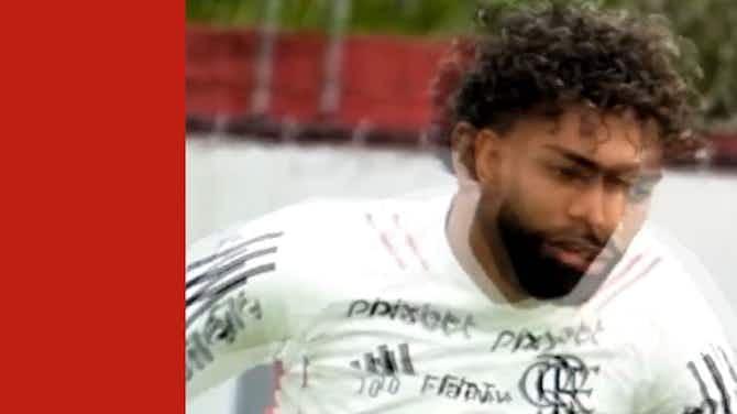 Imagem de visualização para Com Gabi em campo, Flamengo treina focado na final do Carioca