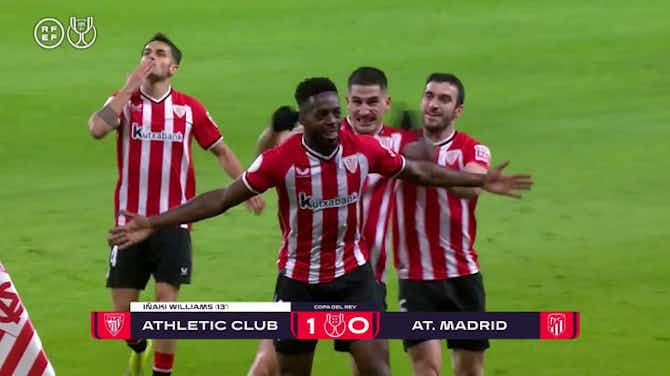 Anteprima immagine per Coppa del Re, Atletico Madrid KO 3-0: i fratelli Williams portano in finale l'Athletic Bilbao